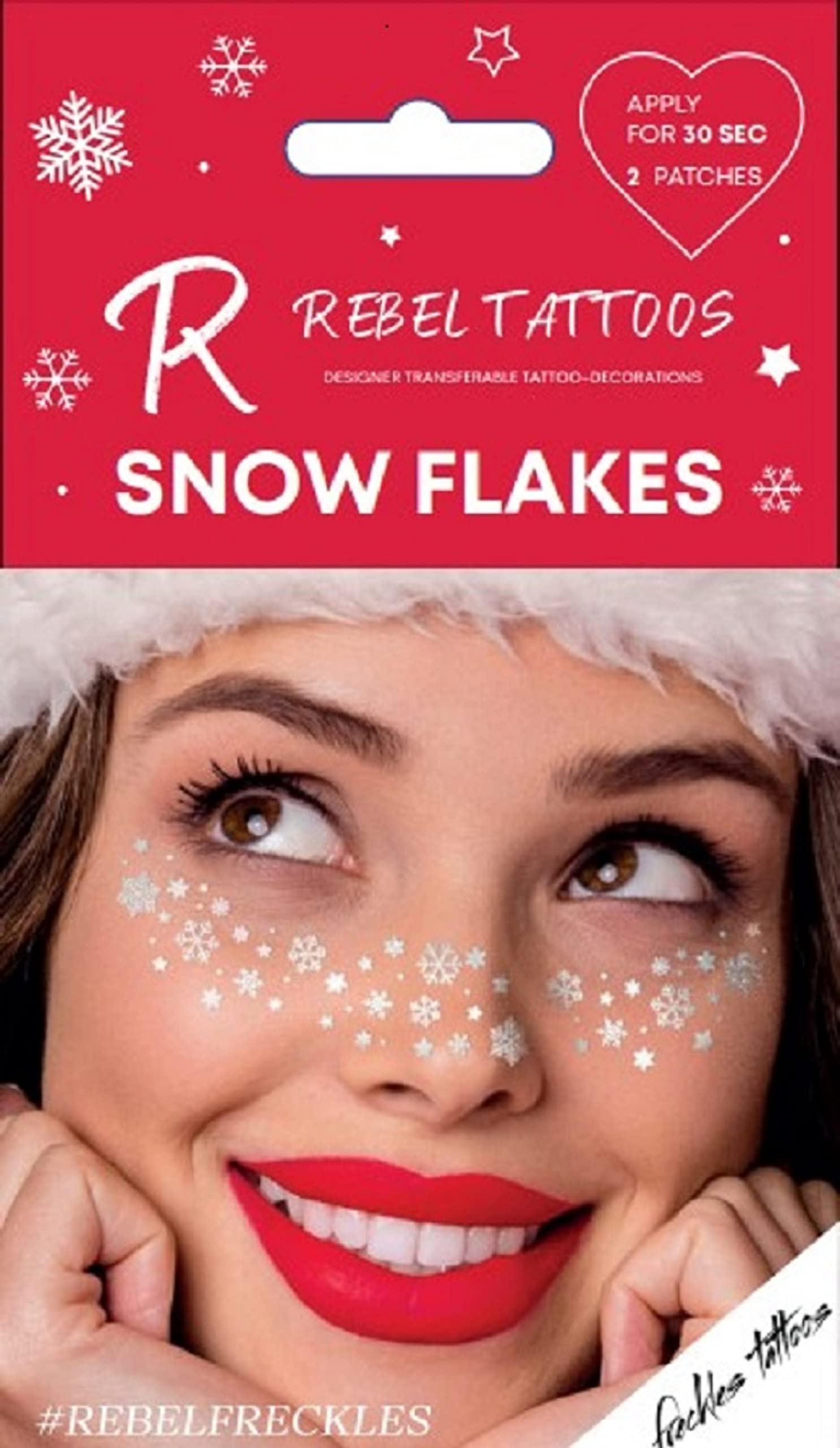 Snowflakes Temporary Freckles Tattoo | Bookazine HK