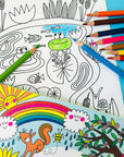 Nature Trail Animals Colouring Book