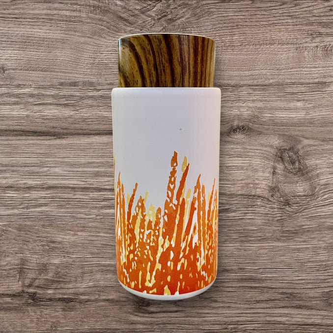 Stainless Steel Thermos Cha Chaan Teng Paper Cup Flower 260Ml | Bookazine HK