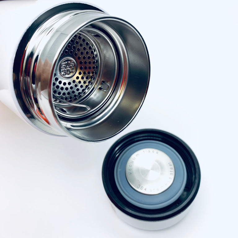 Stainless Steel Thermos Cha Chaan Teng Paper Cup Flower 500Ml | Bookazine HK