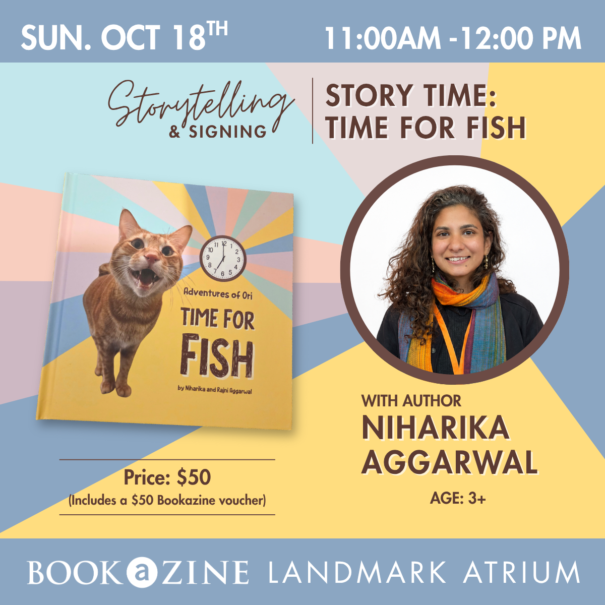 Storytime: Time for Fish (Storytelling &amp; Book Signing)