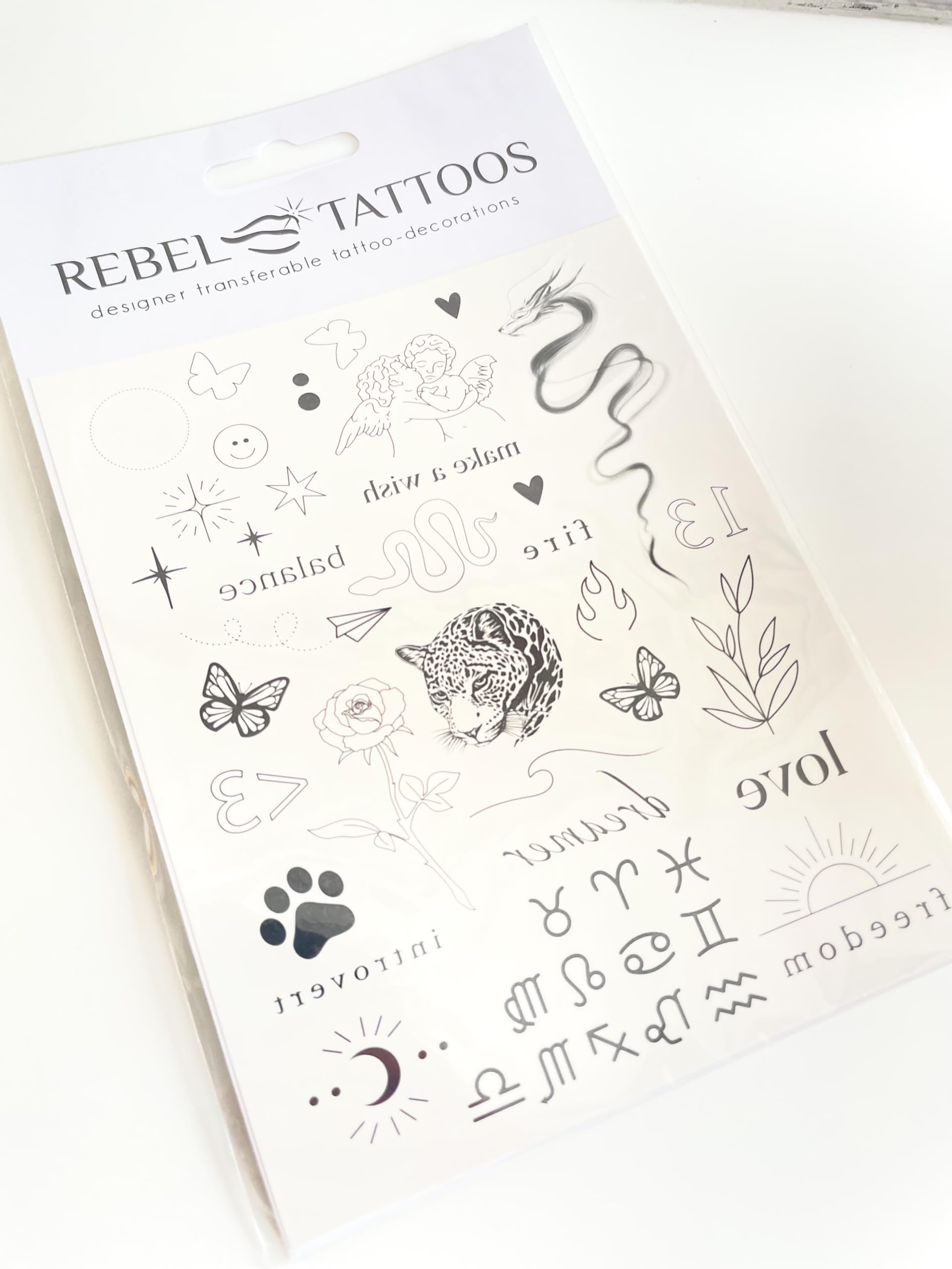 Stylish Tattoo Temporary Tattoo Set | Bookazine HK