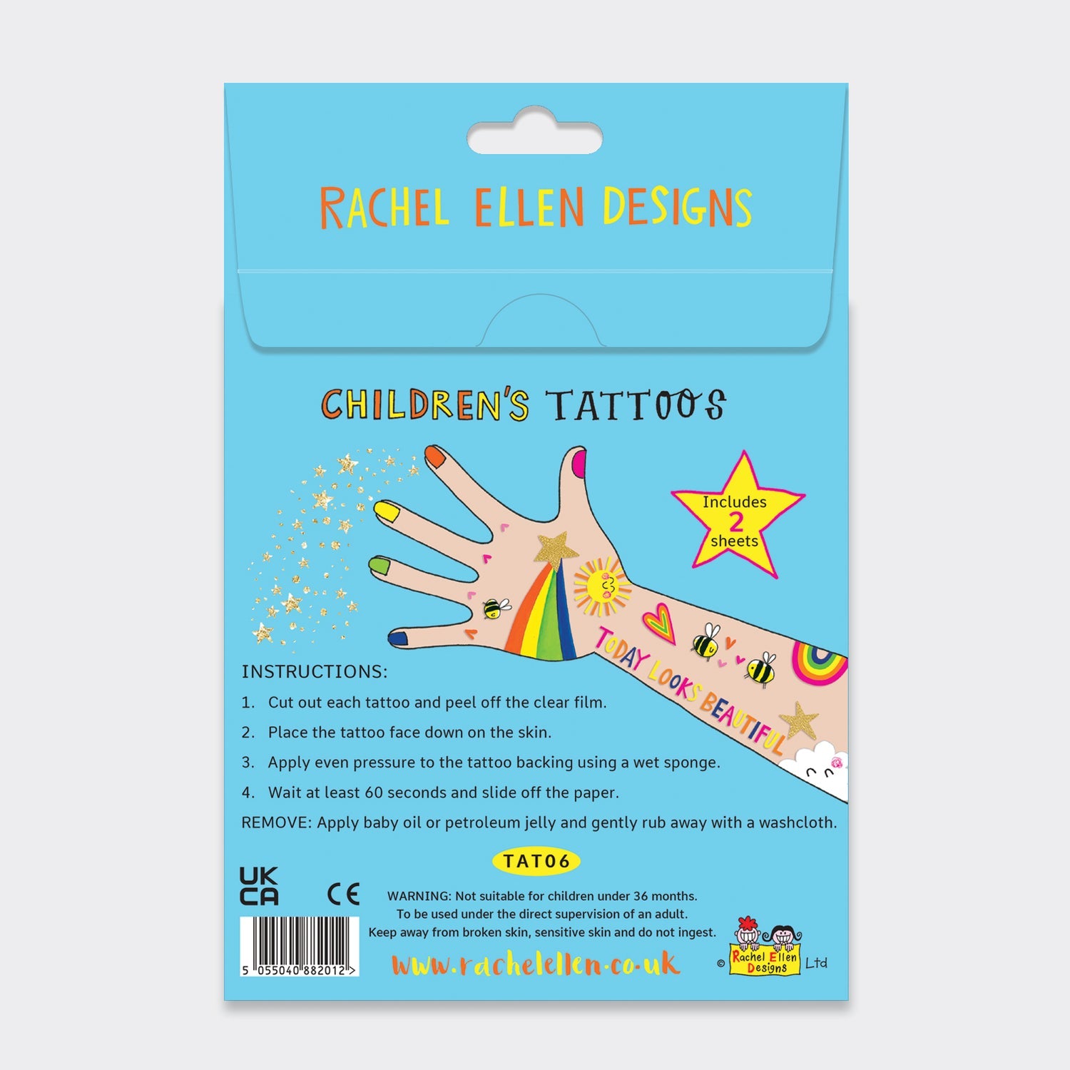 Children&#39;s Tattoos - Sunny Days