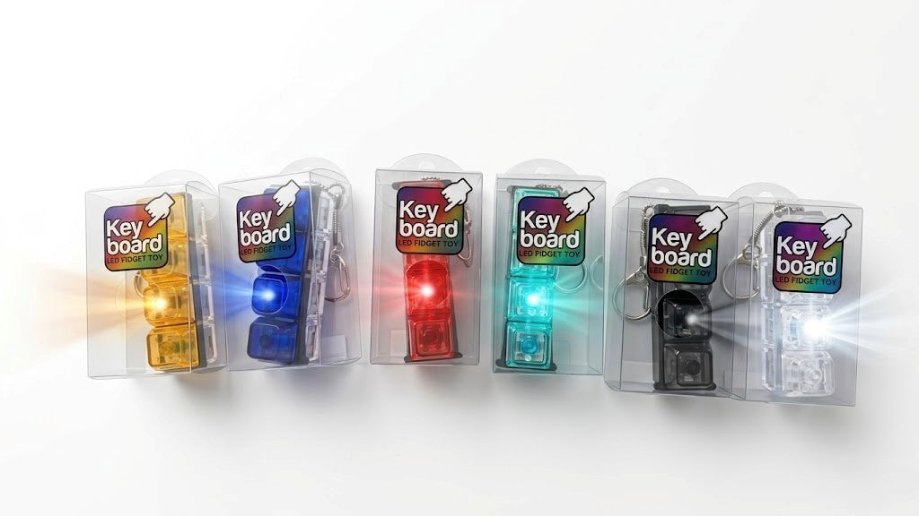 Keyboard Led Fidget Clicker | Bookazine HK