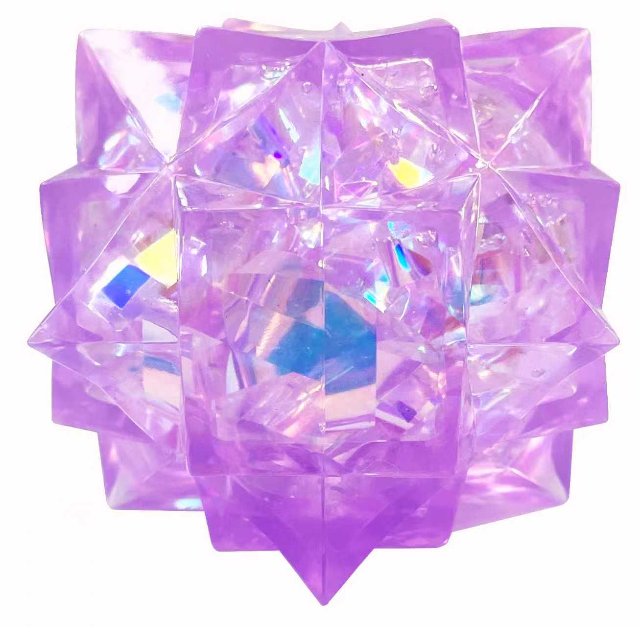 Diamond Shaped Shiny Squishy Ball | Bookazine HK