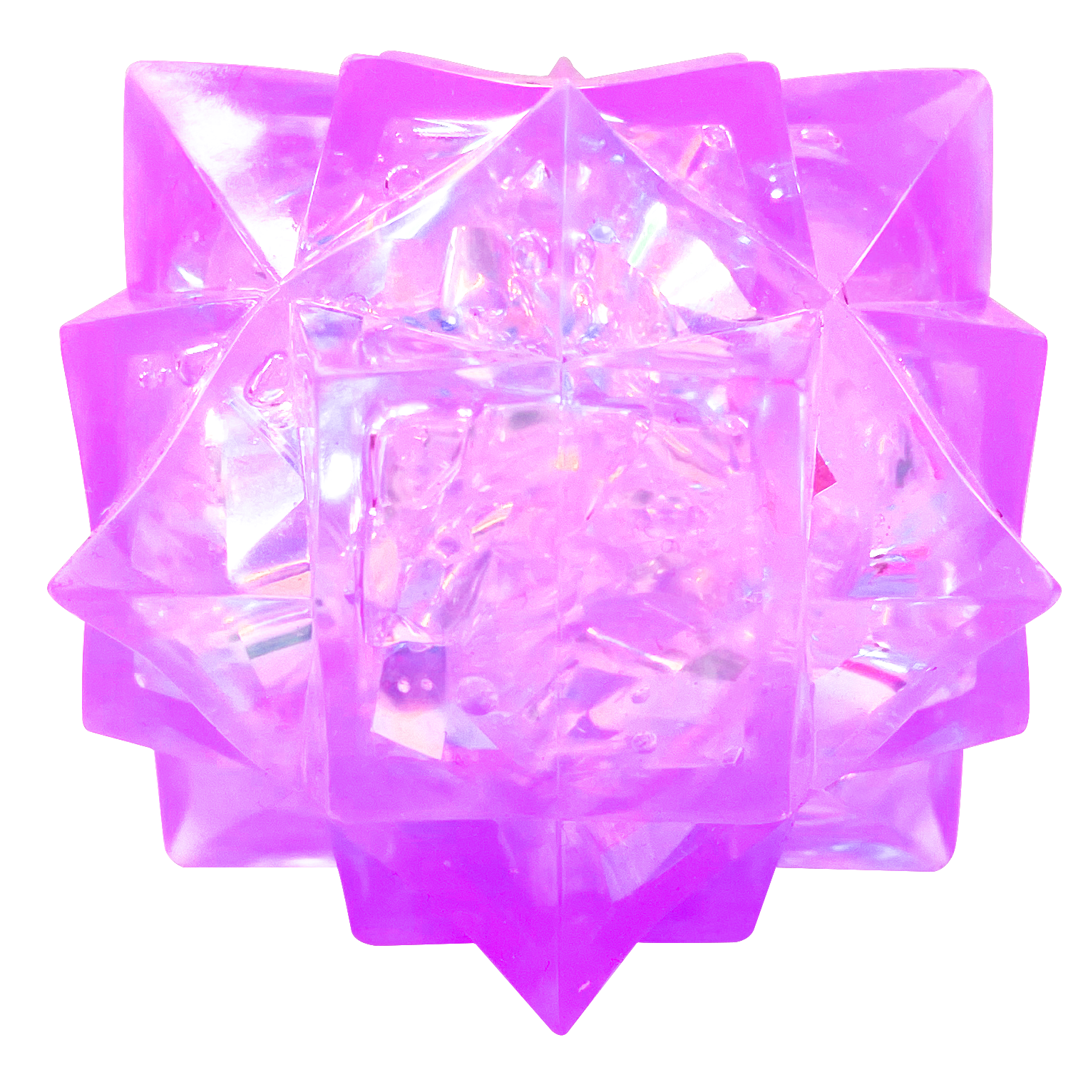 Diamond Shaped Shiny Squishy Ball | Bookazine HK
