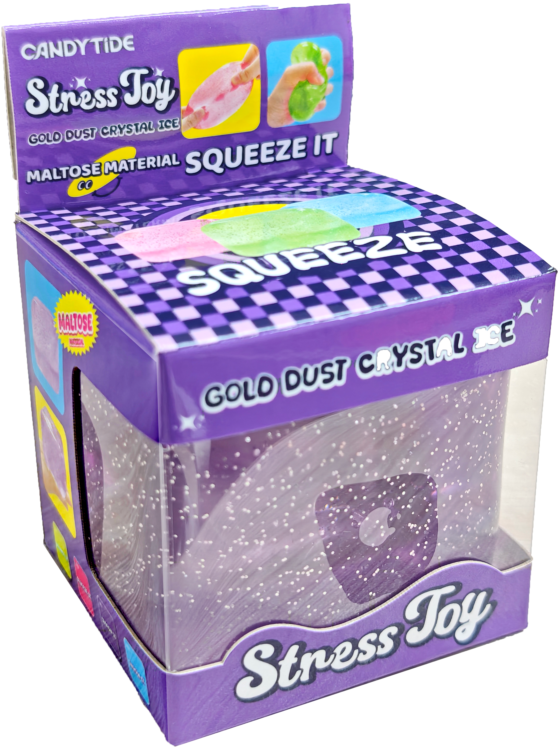 Gold Dust Crystal Ice Squishy  | Bookazine HK