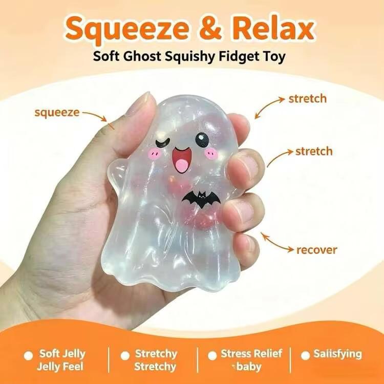 Halloween Ghost Squishy Set
