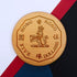 Hong Kong Five Dollars Ver.1 Coaster Beech Wood | Bookazine HK