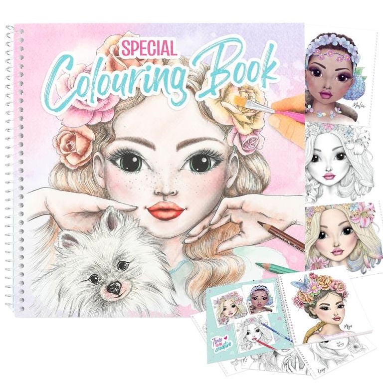 TOPModel Colouring Book | Bookazine HK