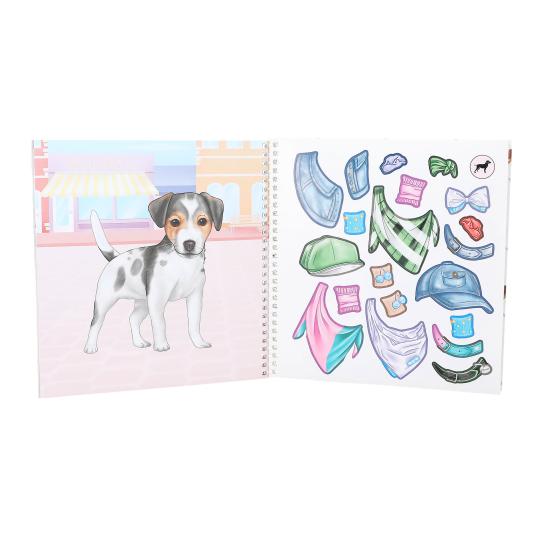  TOPModel Dress Me Up Stickerbook Doggy | Bookazine HK