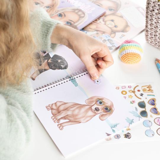  TOPModel Dress Me Up Stickerbook Doggy | Bookazine HK
