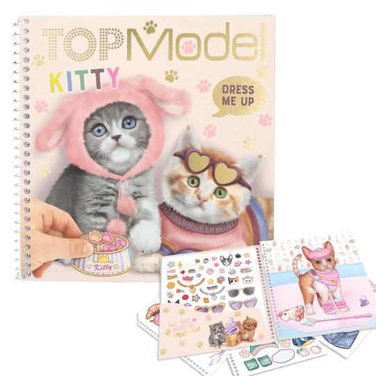  TOPModel Dress Me Up Stickerbook Kitty | Bookazine HK