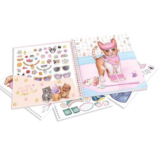  TOPModel Dress Me Up Stickerbook Kitty | Bookazine HK