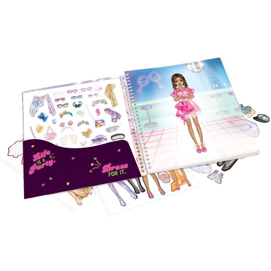 TOPModel Dress Me Up Stickerbook Party | Bookazine HK