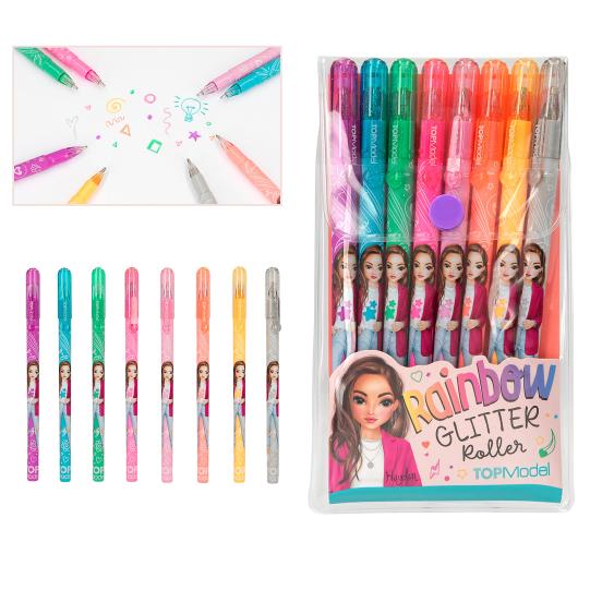 TOPModel Glitter Gel Metallic Pen Set | Bookazine HK