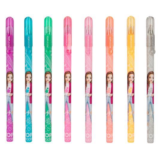 TOPModel Glitter Gel Metallic Pen Set | Bookazine HK