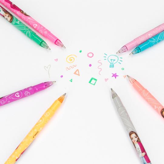 TOPModel Glitter Gel Metallic Pen Set | Bookazine HK