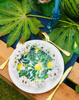 Tropical Fiesta Palm Lemon Napkin Pack of 20 | Bookazine HK
