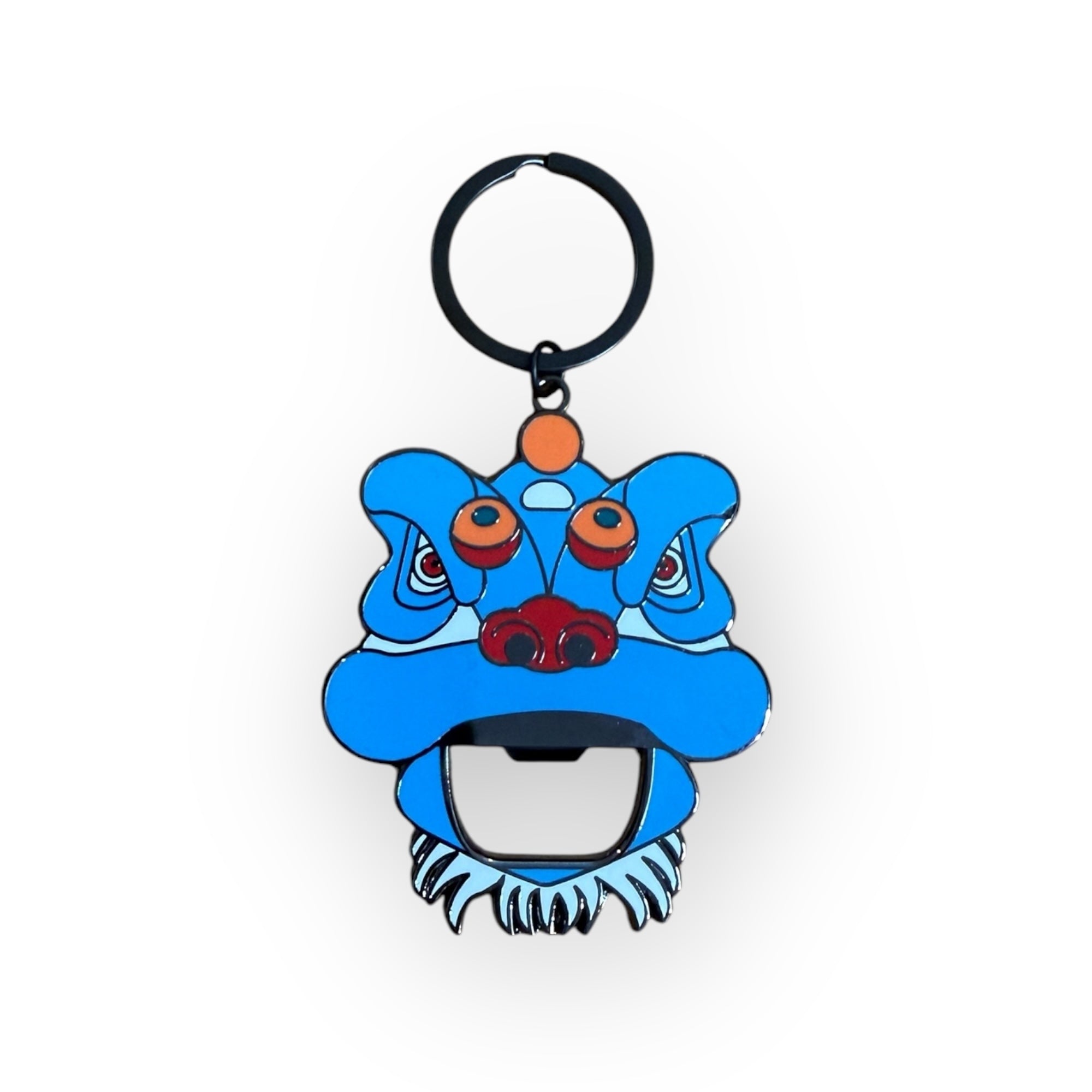 Tsim Tsha Tsui Lion Head Enamel Keyring Bottle Opener | Bookazine HK