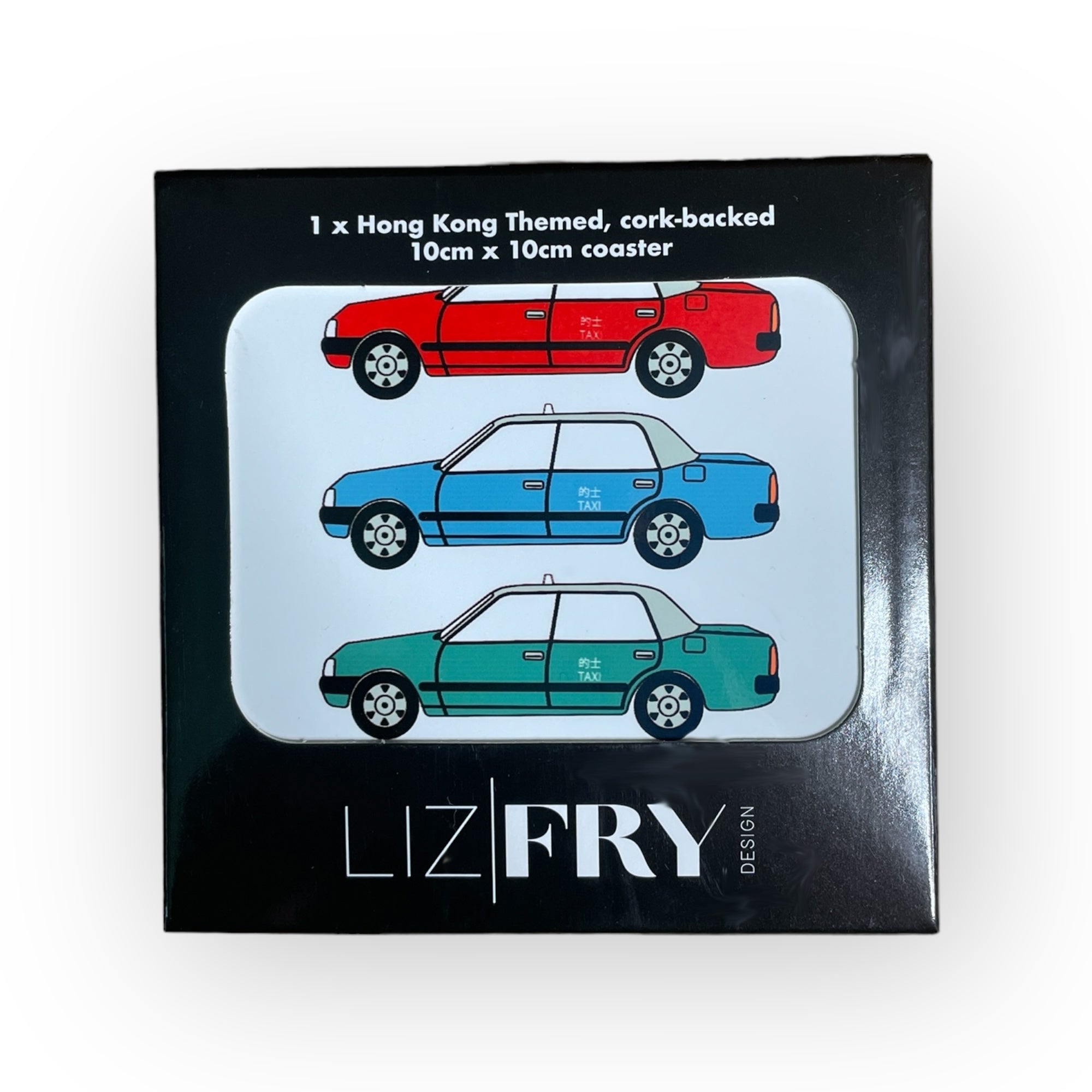 Hong Kong Taxi Cork Coaster | Bookazine HK