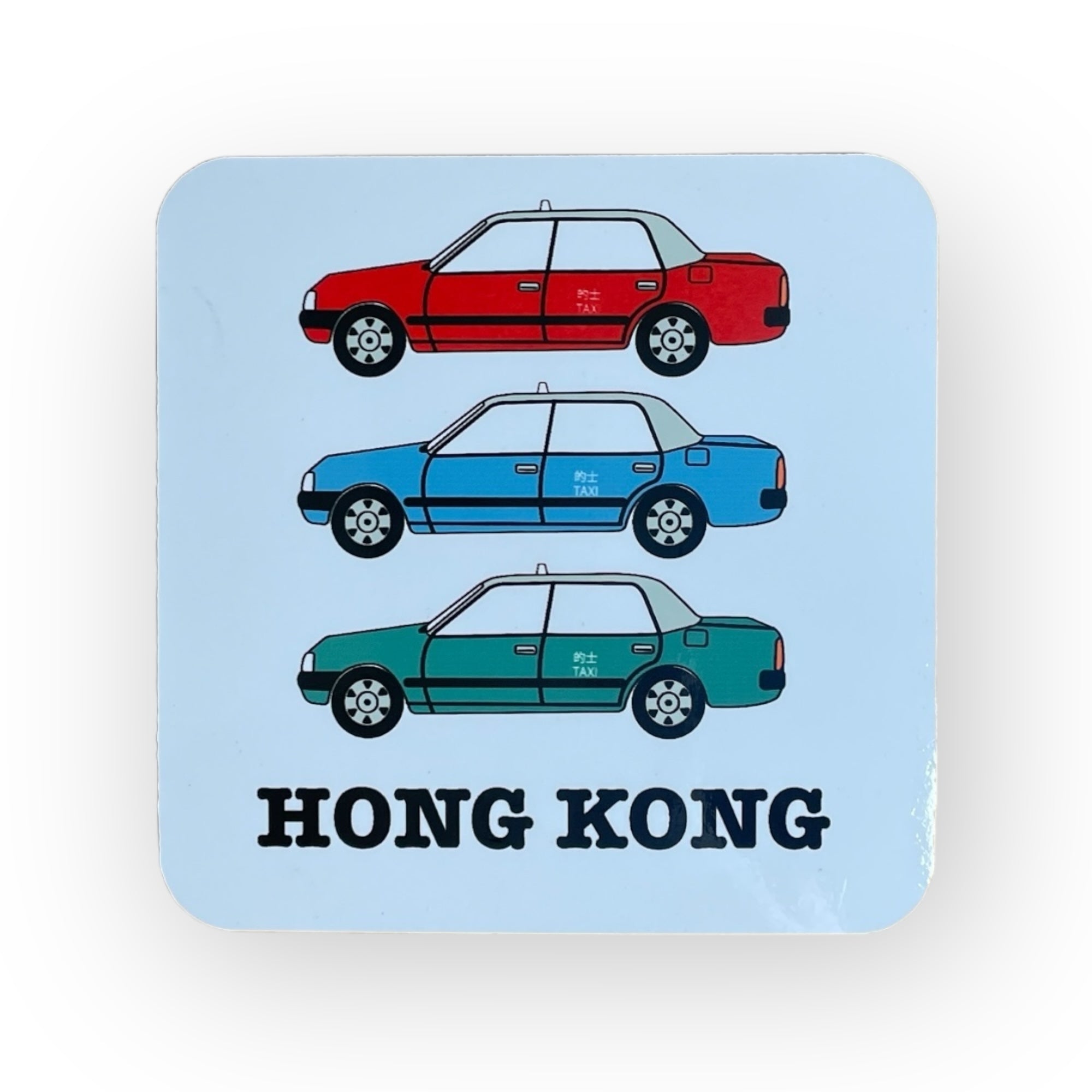 Hong Kong Taxi Cork Coaster | Bookazine HK