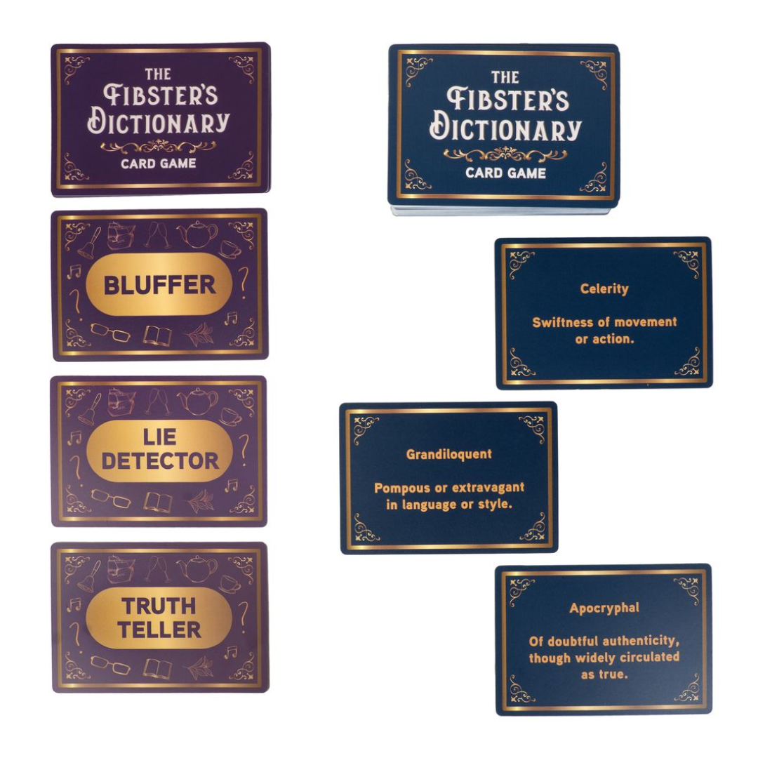 The Fibster’s Dictionary Bluffing Card Game | Bookazine HK