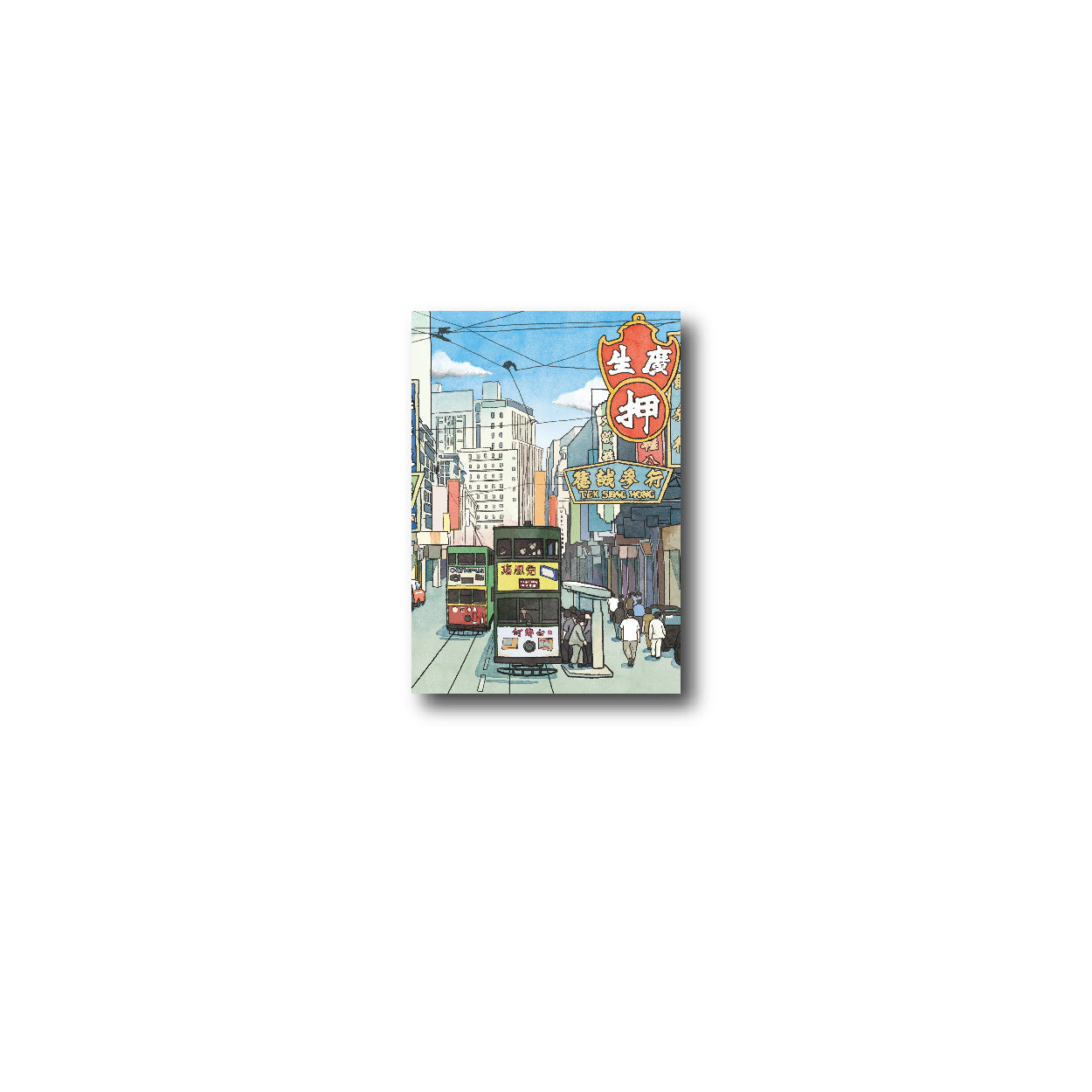 Hong Kong Sheung Wan Tram Magnet | Bookazine HK