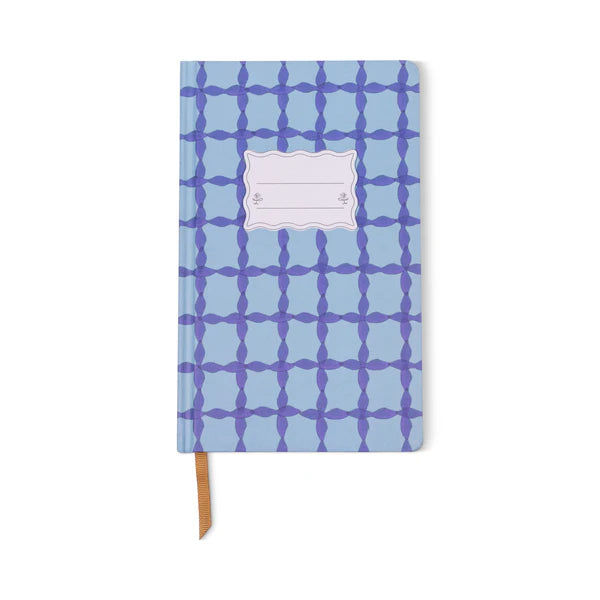 Tulip Journal - Blue Lattice | Bookazine HK