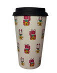 Tung Choi Street Lucky Cats Travel Cup
