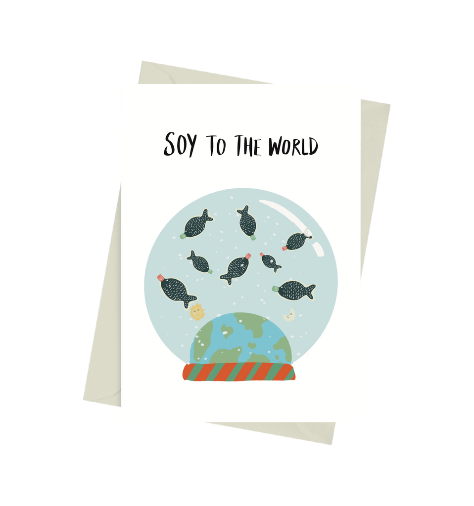 Soy To The World Card | Bookazine HK