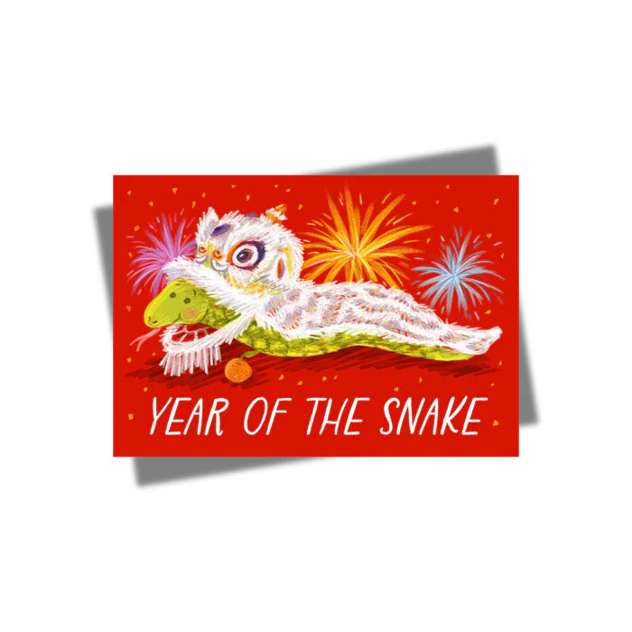 Year Of The Snake Greeting Card | Bookazine HK