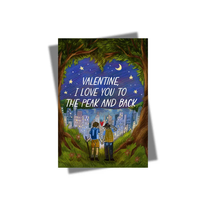 Peak And Back Valentine Card | Bookazine HK