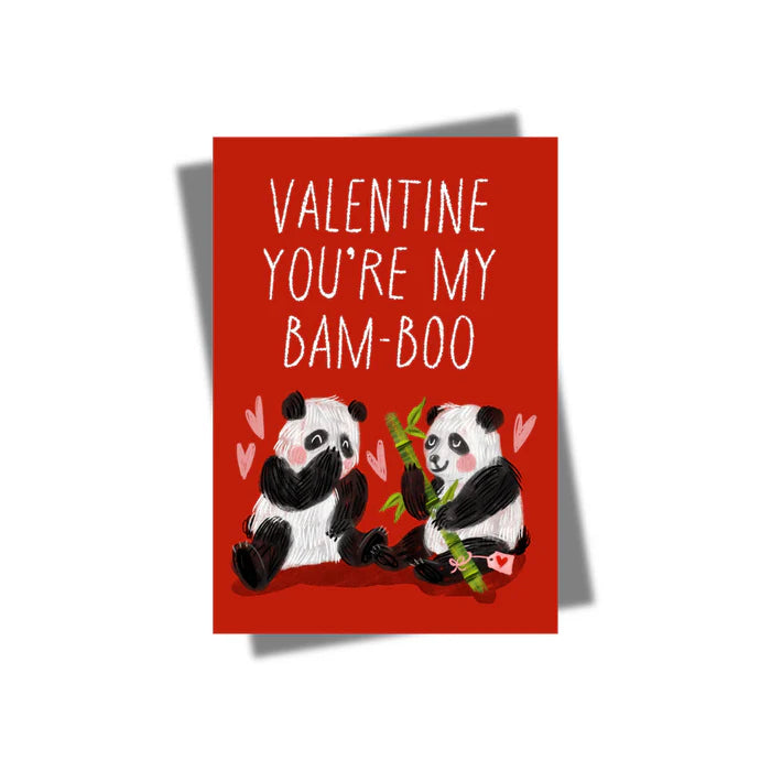 Valentine You're My Bam-Boo Greeting Card | Bookazine HK