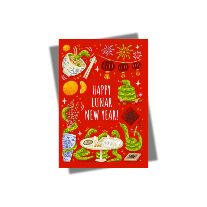 Happy Lunar New Year Greeting Card | Bookazine HK