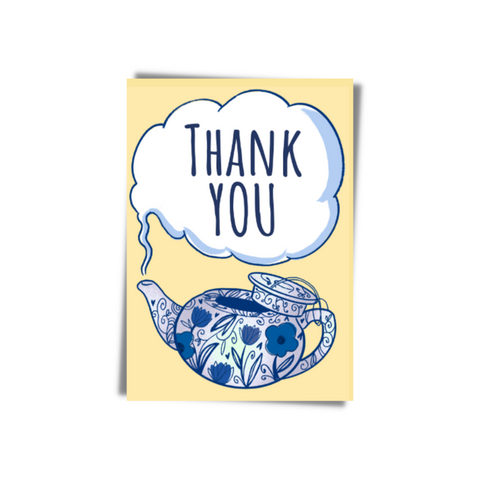 Thank You Teapot Greeting Card | Bookazine HK