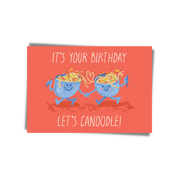 It&#39;s Your Birthday Let&#39;s Canoodle Greeting Card | Bookazine HK