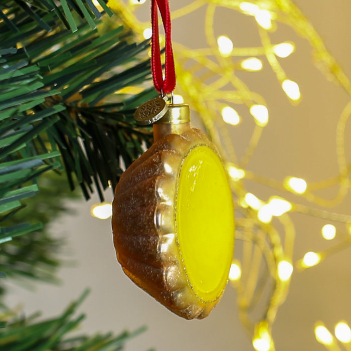 Hand Painted Glass Egg Tart Ornament | Bookazine HK