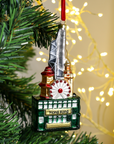 Hand Painted Glass Cityscape Ornament | Bookazine HK