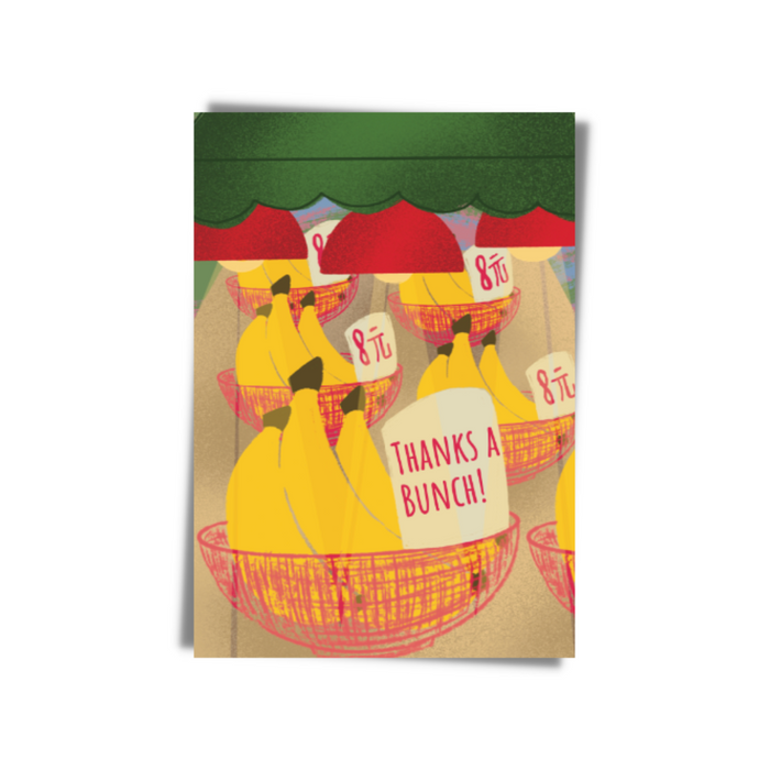 Thanks A Bunch Greeting Card | Bookazine HK