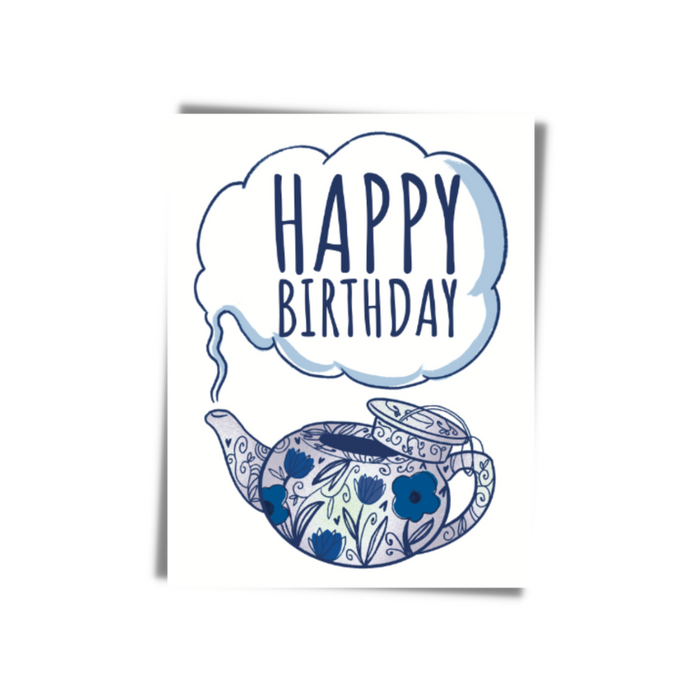 Happy Birthday Teapot Greeting Card | Bookazine HK
