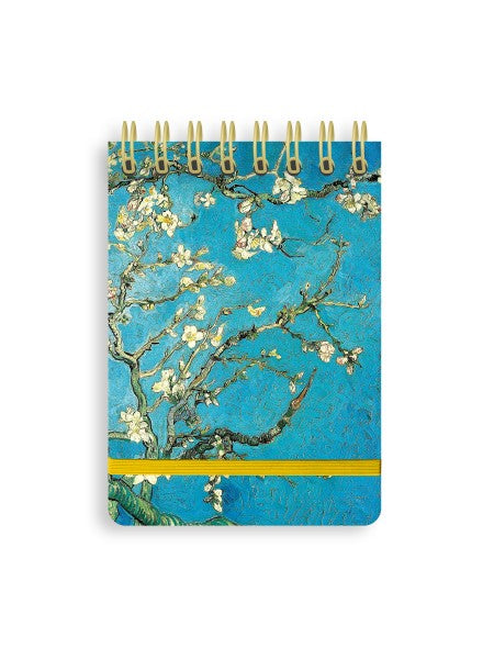 Vincent Van Gogh Almond Blossom Spiral Bound Pocket Notebook | Bookazine HK