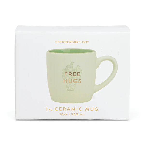 Free Hugs Vintage Sass Ceramic Mug | Bookazine HK