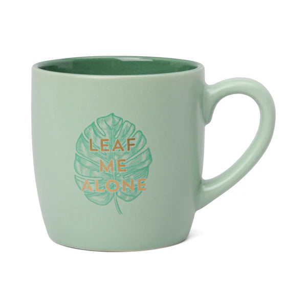 Leaf Me Alone Vintage Sass Ceramic Mug | Bookazine HK