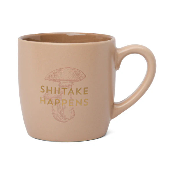 Shiitake Happens Vintage Sass Ceramic Mug  | Bookazine HK