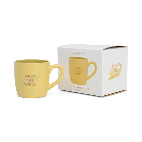 What The Shell Vintage Sass Ceramic Mug | Bookazine HK