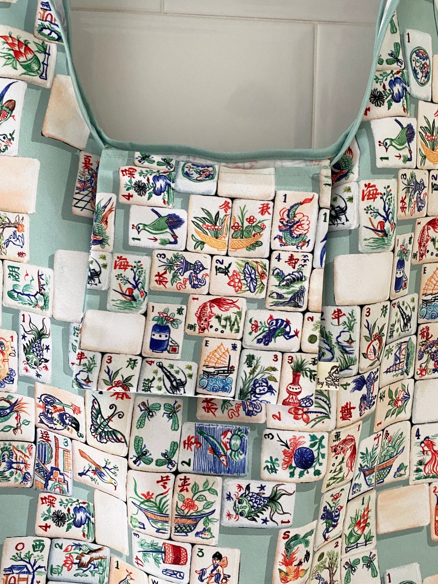 Vintage Mahjong Shopping Bag | Bookazine HK