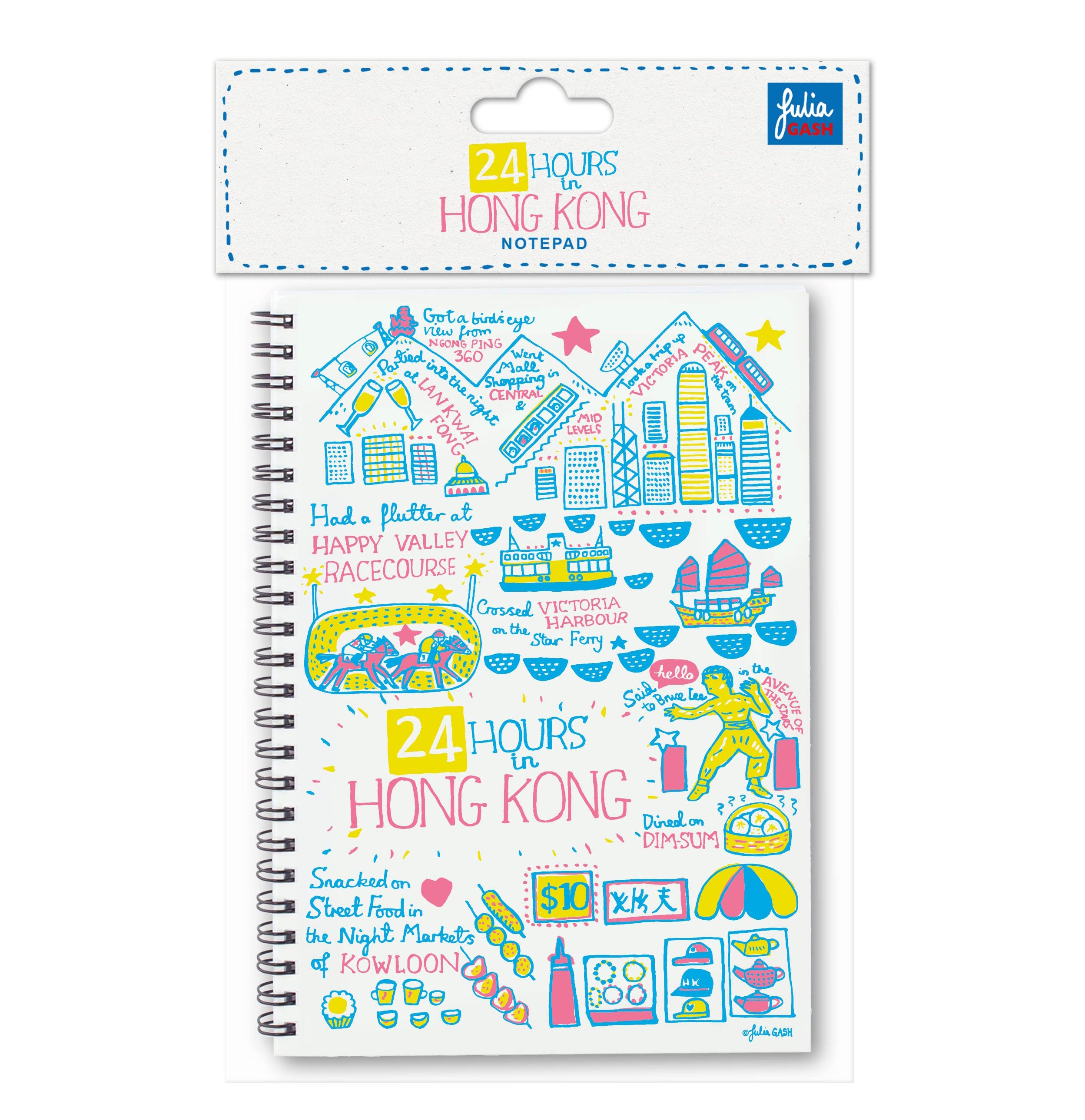 HK 24 Hours A5 Notepad Book | Bookazine HK