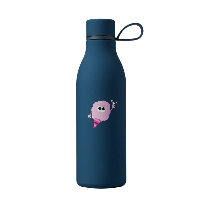 Navy Flossie Soft Touch Metal Bottle | Bookazine HK