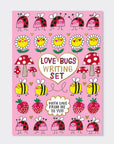 writing-set-love-bugs